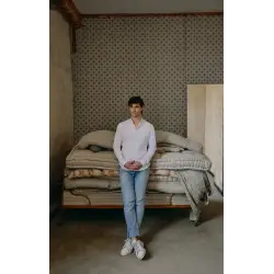 White shirt 100% organic Supima cotton