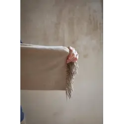 Evan scarf - Beige cashmere