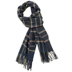 Tom scarf - Navy & beige
