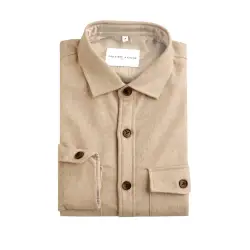 Veste laine beige