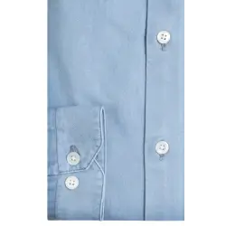 Chemise en jean - Col officier